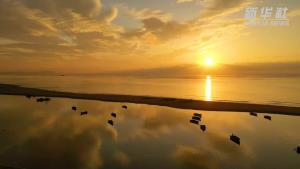 ชมบรรยากาศสวนริมทะเล ในเมืองหรงเฉิง ประเทศจีน