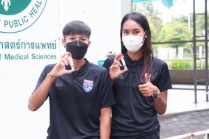 “ชบาแก้ว” ตรวจโควิดฉลุย ก่อนลุยคัดเลือกบอลหญิงชิงแชมป์เอเชีย