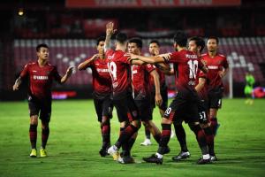 เมืองทอง ประเดิมชัยนัดแรก ฝัง ราชบุรี 2-1 ขยับรั้งที่ 5