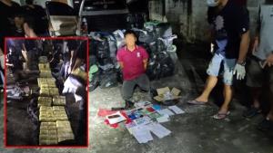 จับ ผช.ผญบ.ขนยาบ้าเครือข่ายบ้านผาขาวเต็มกระบะ 38 กระสอบ 3,800,000 เม็ด