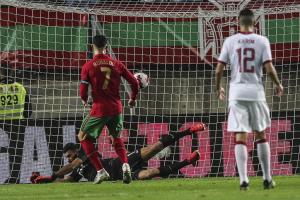 "โรนัลโด้" ซัดเบิกร่อง "โปรตุเกส" อุ่นเครื่องอัดนิ่ม "กาตาร์" 3-0
