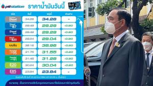น้ำมันแพง? “บิ๊กตู่” สั่งตรึงดีเซล 30 บาท/ลิตร ยันเห็นใจผู้ประกอบการ-ปชช.