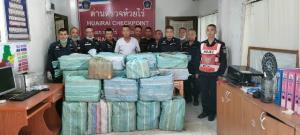มหึมามหาศาล! สกัดจับหนุ่มตับเต่าขนยานรกล็อตใหญ่ 5,000,000 เม็ดคาด่านตรวจห้วยไร่