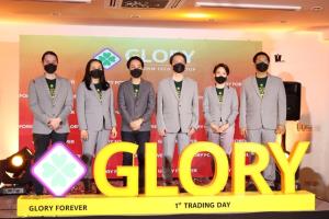 GLORYปิดเทรดวันแรกเหนือจอง4.80 บ.