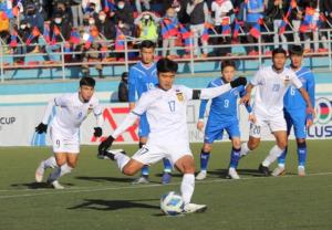 กราบงามๆ “ลาว” เฉือน “มองโกเลีย” 3-2 ส่ง “ไทย” คว้าตั๋วรอบสุดท้ายบอลเอเชีย U-23