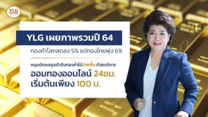 YLG เผยภาพรวมปี 64 ทองคำโลกลดลง 5%