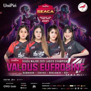 UniPin SEACA MAJOR 2021 จบลงอย่างเป็นทางการชัยชนะทีมอินโดนีเซียในประเภทรวมและทีมไทยในประเภทหญิง