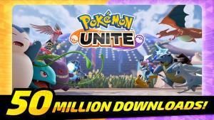 "Pokemon Unite" ฉลองยอดดาวน์โหลด 50 ล้าน