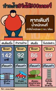 ทำอะไรเบิร์นได้500แคลอรี่