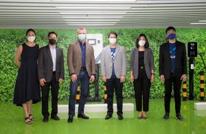 AWC จับมือ “EA ANYWHERE” และ “HAUP” เปิดให้บริการสถานีชาร์จ EV และบริการคาร์แชริ่งใจกลางสาทร ณ อาคารเอ็มไพร์ ทาวเวอร์