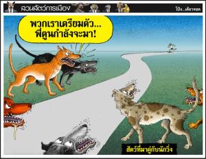 สัตว์ที่มาคู่กับนักวิ่ง