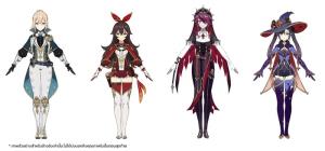 ใจเย็น! Genshin Impact เปิดตัวคอสตูมใหม่ของ 4 สาว แต่ชุดเก่าก็ยังอยู่