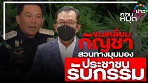 ขบเหลี่ยมกัญชา สวนทางมุมมอง ประชาชนรับกรรม
