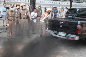 ตร.ตั้งด่านควันดำ 20 จุดทั่วกรุง ครึ่งเดือนแรกปี 65 จับแล้วกว่า 2 พันราย รถบรรทุก-รถสาธารณะปรับสูงสุด 5 หมื่น