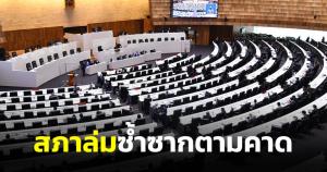 สภาฯล่มซ้ำซากตามคาด หลังนับองค์ประชุมก่อนโหวตร่าง กม.กยศ. สรุปได้แค่ 227 เสียง