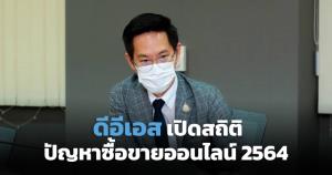 ดีอีเอสเปิดสถิติ 15 ปัญหาซื้อขายทางออนไลน์ในรอบปี 64