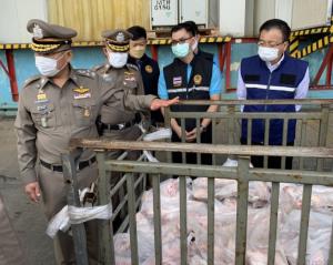 ตร.จับมือพาณิชย์ ปศุศัตว์ ลุยเช็กบิลนายทุนกักตุนเนื้อหมูทั่วประเทศ พบผิด 9 แห่ง