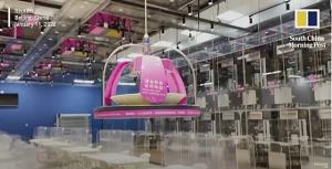 โรงอาหารอัจฉริยะ! ศูนย์กีฬาโอลิมปิกฤดูหนาวปักกิ่ง ใช้หุ่นยนต์เสิร์ฟลดเสี่ยงโควิด-19