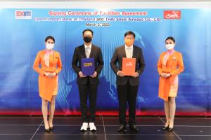 EXIM BANK สนับสนุนสินเชื่อเสริมสภาพคล่อง เพื่อรักษาการจ้างงานสายการบินไทยสมายล์