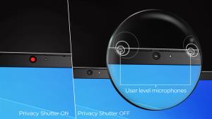 ส่วนกล้องเว็บแคมและไมโครโฟนของ Lenovo IdeaPad Slim 3i