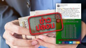 ข่าวปลอม! ธ. กรุงไทย ร่วมกับ Money Back ปล่อยเงินกู้ 5,000 - 300,000 บาท ดอก 100 ละ 2 บาท มีใบอนุญาตถูกกฎหมาย