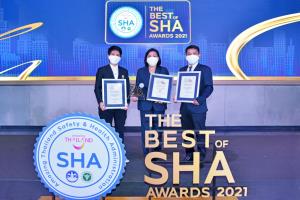 3 ธุรกิจในกลุ่มบริษัท คิง เพาเวอร์ ได้รับรางวัล The Best of SHA Awards 2021