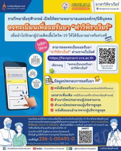 ราชวิทยาลัยจุฬาภรณ์ เปิดให้สถานพยาบาล องค์กรนิติบุคคล-มูลนิธิ ขอรับยา “ฟาวิพิราเวียร์” เพื่อนำไปรักษาผู้ป่วยติดเชื้อโควิด-19 ฟรี