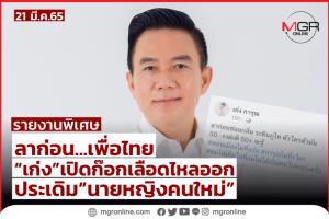 ลาก่อน…เพื่อไทย “เก่ง-การุณ” เปิดก๊อกเลือดไหลออก ประเดิม “นายหญิงคนใหม่”