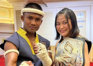 “แสตมป์” แชมป์เวิลด์ กรังด์ปรีซ์ จับมือ "บัวขาว" สร้างแรงบันดาลใจมวยไทยสู่เวทีโลก