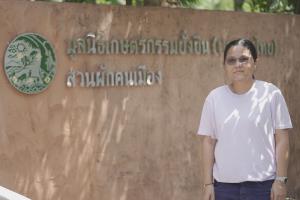 ‘วรางคนางค์ นิ้มหัตถา’ หัวหน้าโครงการสวนผักคนเมือง มูลนิธิเกษตรกรรมยั่งยืน (ประเทศไทย) 