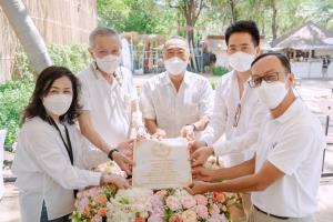 ร่วมอิสสระจัดพิธีวางศิลาฤกษ์โครงการศศรา หัวหิน