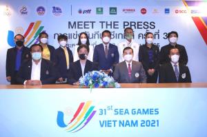 บทสรุปทัพไทยแถลงมีทเดอะเพรสซีเกมส์ 5 ครั้ง ตั้งเป้าคว้ารวม 116 ทอง