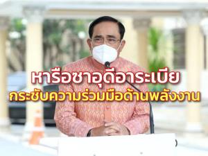 นายกฯ หารือ ปธ.กก.กองทุนเพื่อการลงทุนสาธารณะซาอุฯ กระชับความร่วมมือด้านพลังงาน