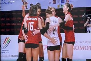 ลูกยางสาวไทย ตบไม่ไว้หน้าเจ้าภาพ 3-1 เซต ลิ่วชิงทองสมัยที่ 15