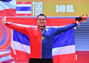 "รุ่งสุริยา" ฟาดทองที่ 6 ปิดท้าย ส่งยกน้ำหนักไทยครองเจ้าซีเกมส์