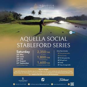 อะเควลล่าฯ จัด “Aquella Social Stableford Series” ดวล 5 แมทช์