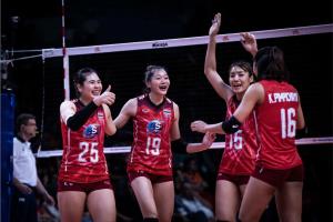 ลูกยางสาวไทยโค่นจีน 3-2 เซต ผลงานสุดยอดสัปดาห์แรก “เนชั่นส์ ลีก”
