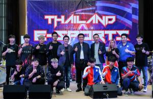 กระทรวงดิจิทัลฯ และการีนา ร่วมฉลองความสำเร็จทัพอีสปอร์ตไทย