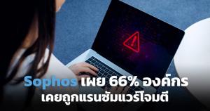 Sophos เผย 66% ขององค์กรธุรกิจ จากการสำรวจเคยถูกแรนซัมแวร์โจมตี