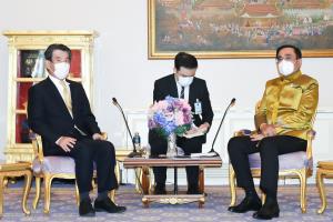 “บิ๊กตู่” ถก ปธ.เจโทร ย้ำ ความสัมพันธ์ไทย-ญี่ปุ่น มิตรแท้ยามยาก พร้อมถกความร่วมมือเศรษฐกิจ