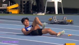 "บิว-ภูริพล" เจ็บกล้ามเนื้อ โขยกเข้าเส้นชัย 4x100 เมตรไทย ร่วงคัดเลือก