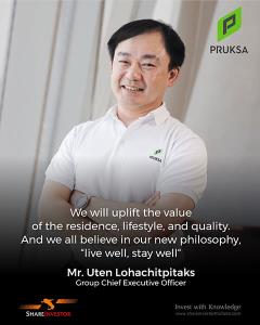 Executive Talk by ShareInvestor: Pruksa: Home X Healthcare, the innovation beyond limits.