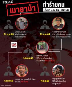 รวมคดี เมายาบ้าทำร้ายคน ตั้งแต่ม.ค.65 - ปัจจุบัน