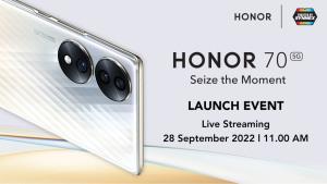 HONOR พร้อมลุยตลาดสมาร์ทโฟน จ่อเปิดตัว “HONOR 70” มือถือกล้องเทพมัดใจสาย Vlog