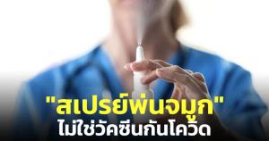 "ดร.อนันต์" ยัน "สเปรย์พ่นจมูก" ไม่ใช่วัคซีนป้องกันโควิด มีฤทธิ์จับไวรัสเพียง 6 ชั่วโมงเท่านั้น