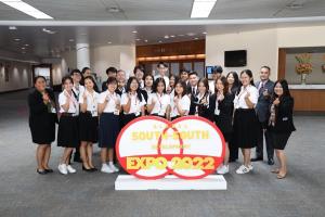 นักศึกษาสถาบันการทูตฯ ม.รังสิต ร่วมเป็นอาสาสมัครในงาน GSSD Expo 2022