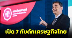 อภิสิทธิ์เผย 7 กับดักฉุดเศรษฐกิจไทยไม่ฟื้น จี้รื้อภาษี-ลดดอกเบี้ย-แก้เหลื่อมล้ำ ช่วยเอสเอ็มอี