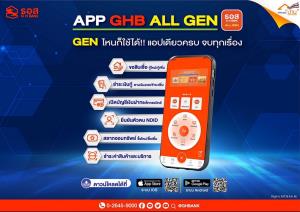 ธอส.ปรับโฉมแอปใหม่ ยกระดับการบริการด้านดิจิทัล ตอบโจทย์ลูกค้าทุก Gen เปิดให้ดาวน์โหลดได้แล้ว