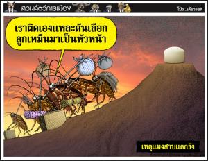 เหตุแมงสาบแตกรัง