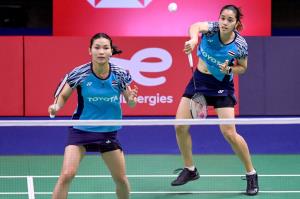 2 ขนไก่หญิงคู่ไทยฟอร์มฮอต ทะลุรอบตัดเชือกแบด "ไฮโล โอเพ่น 2022"